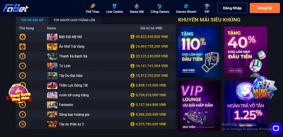 Game slot mới ra mắt e88 win